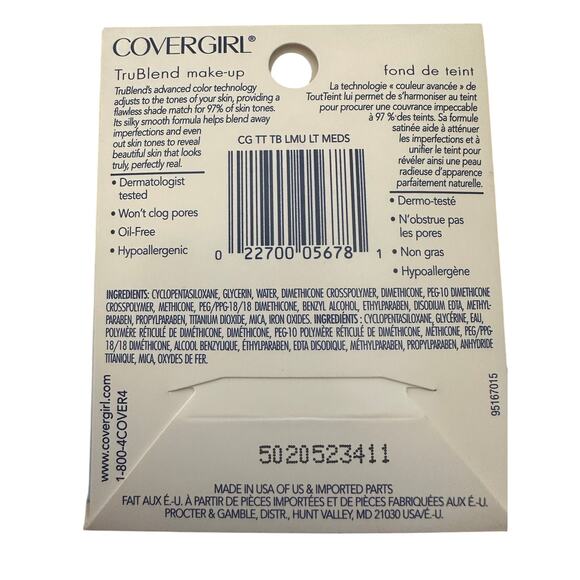 CoverGirl TruBlend 410 Light/ Medium - 2 pack - Picture 2 of 3